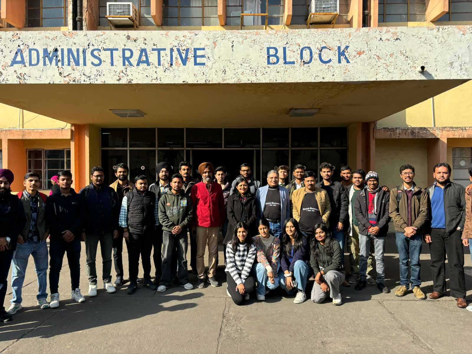 Students of UIET Panjab University visited GGSSTPP to gain practical knowledge in Thermal Power Generation
